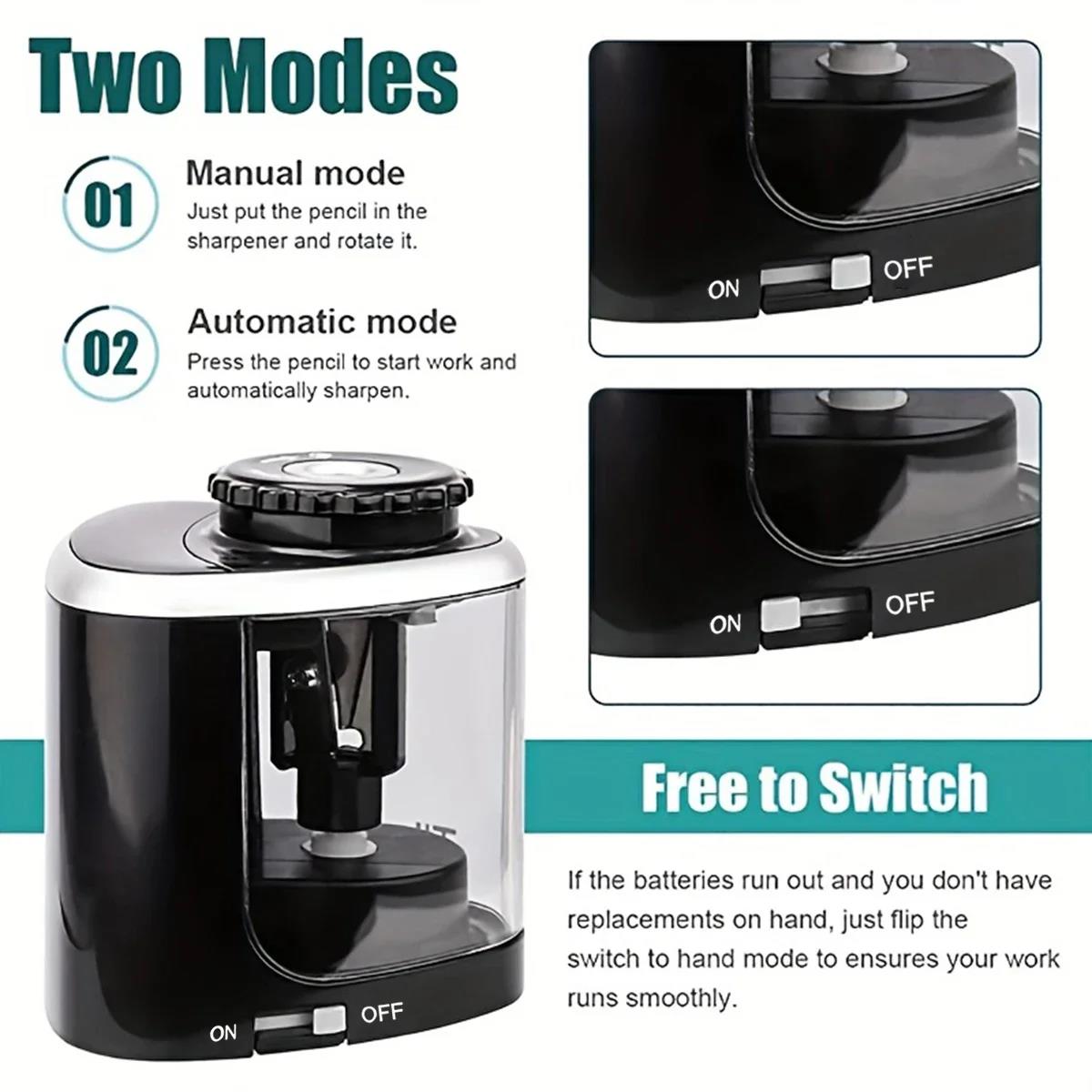 Sacapuntas Eléctrico a Batería - Electric Pencil Sharpener Usb reseña y precio