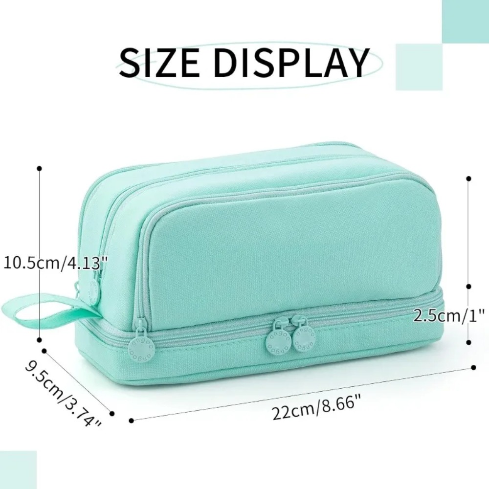 Estuche de lápices Kawaii, est - Aesthetic Large Pencil Case Pouch reseña y precio