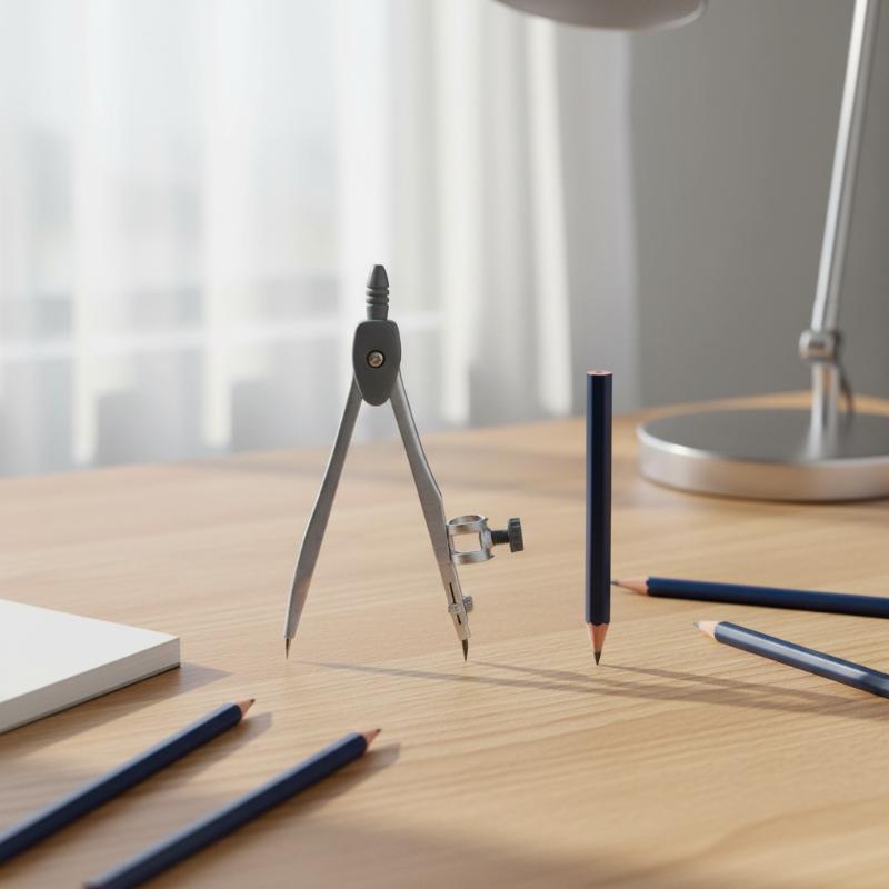 Juego de compases de metal con - Math Geometry Set With Compass reseña y precio