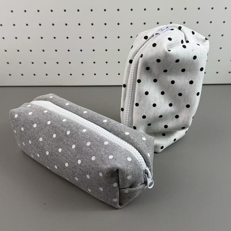 Estuche de lápices con lunares - Aesthetic Large Pencil Case Pouch reseña y precio