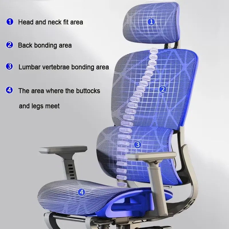 Silla ergonómica para videojue - Office Furniture reseña y precio