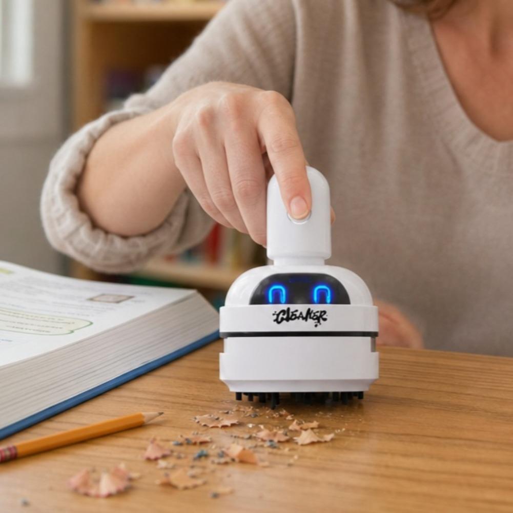 Aspiradora de Escritorio Silen - Mini Desktop Vacuum Cleaner For Eraser Dust reseña y precio