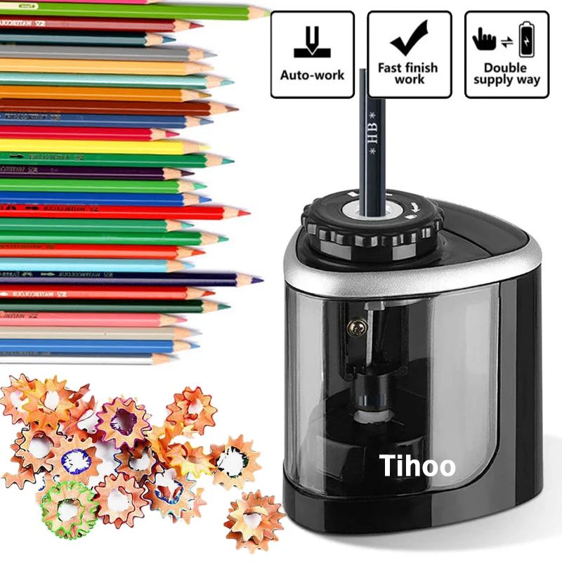 Sacapuntas eléctrico automátic - Electric Pencil Sharpener Usb reseña y precio