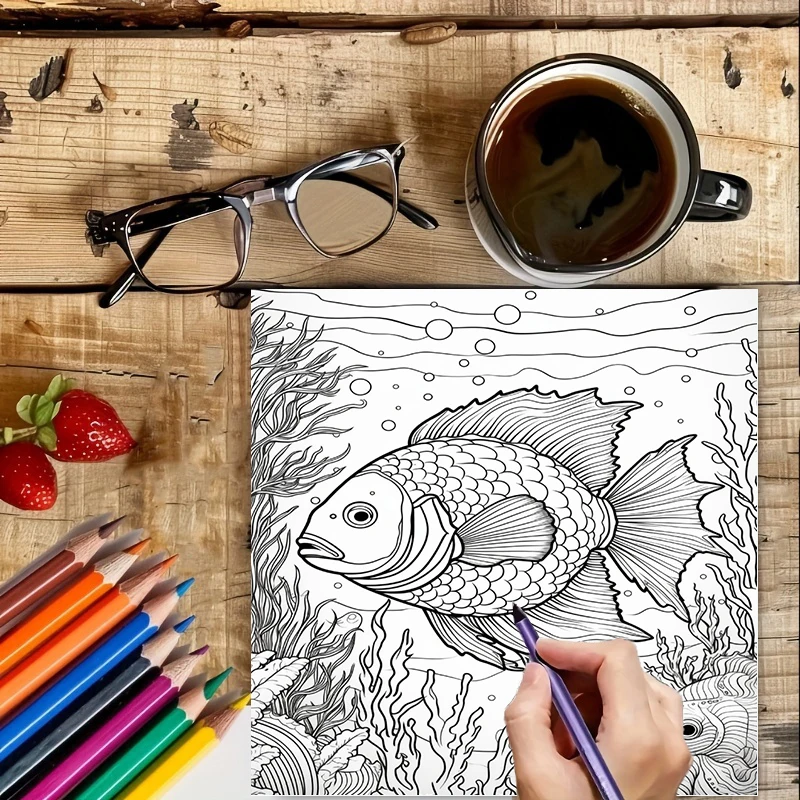 Libro de Colorear Submarino de - School Supplies reseña y precio