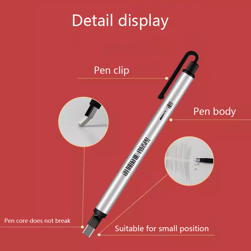Borrador mecánico retráctil co - Retractable Eraser Pen Click reseña y precio