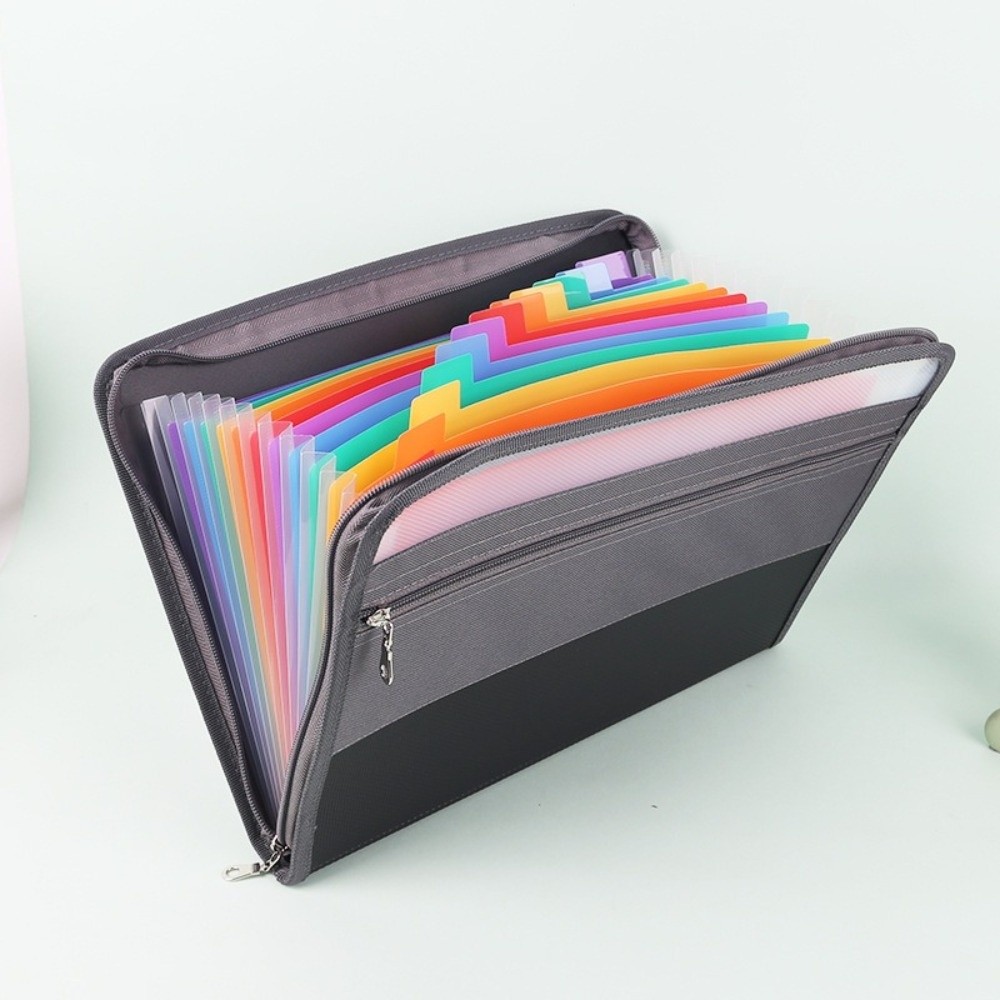 13 carpetas de archivo con 13  - Expandable Accordion File Folder 13 Pockets reseña y precio