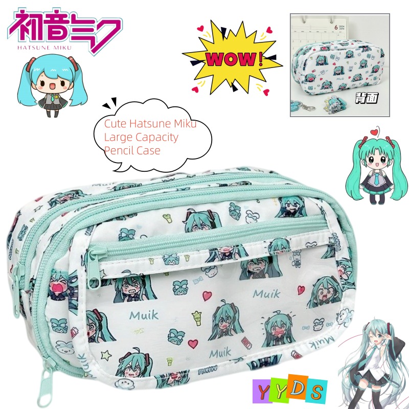 Estuche para lápices de Hatsun - Aesthetic Large Pencil Case Pouch reseña y precio