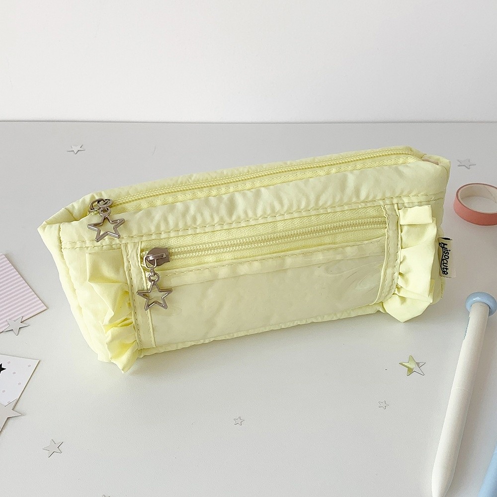Estuche de papelería coreano c - Aesthetic Large Pencil Case Pouch reseña y precio
