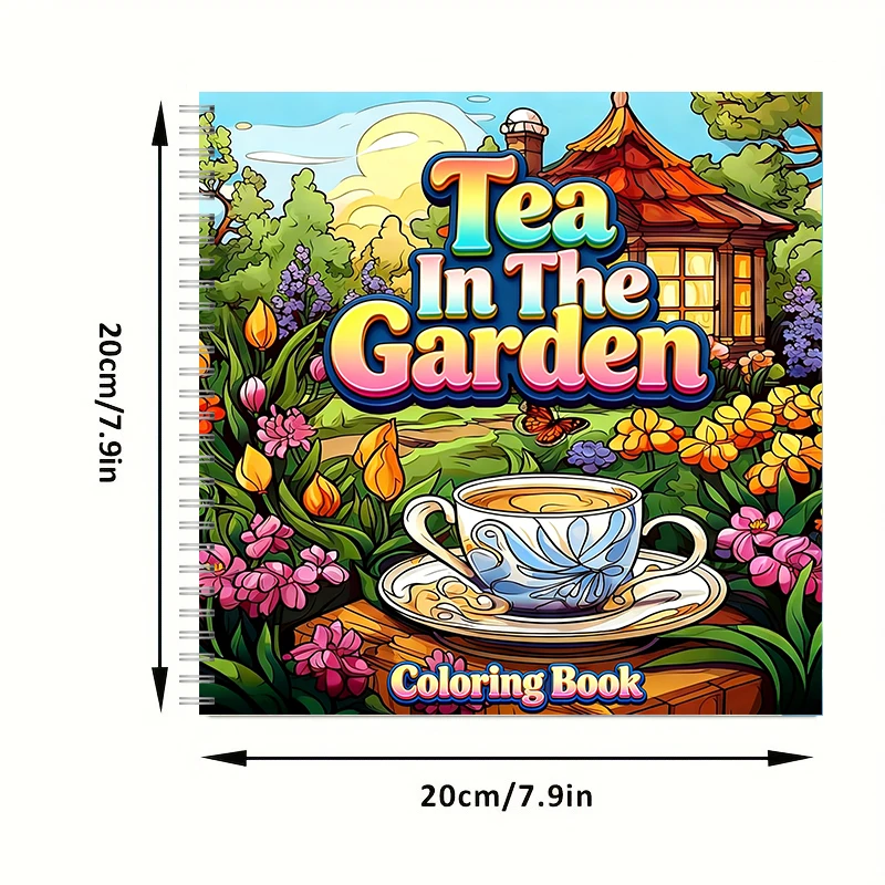 Libro para colorear Tea In The - School Supplies reseña y precio